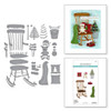 Spellbinders Etched Dies By Annie Williams | Christmas Rocking Chair