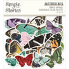 Simple Stories Simple Vintage Bits & Pieces Die-Cuts 44/Pkg | Butterfly Bits