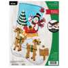 Bucilla Felt Applique Stocking Kit | Reindeer Crossing