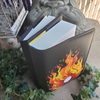 AA Big Book & 12 & 12 Regular Print Double Book Cover – Flames