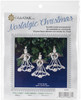 Nostalgic Christmas Beaded Crystal Ornament Kit | Silvery Angles