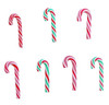 Buttons Galore Flatbackz Embellishments 7/Pkg | Candy Canes