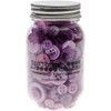Buttons Galore Button Mason Jar | Sour Grapes
