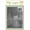 Lisa Horton Crafts Winter Snowman 3D Embossing Folder