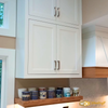 Painted Shaker Kitchen with Decorative Range Hood