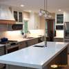 Painted Shaker Kitchen with Decorative Range Hood