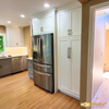 Painted Shaker Kitchen with Decorative Range Hood
