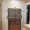 Painted Shaker Style Kitchen with Inset Doors & Appliance Garage Doors -Custom Kitchen Remodel