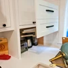 Kitchen Remodel - Painted Shaker Style with  Appliance Garage Doors
