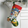 Bucilla Christmas Nativity Felt Applique Stocking Kit
