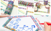 Ieebee Washi Tape Set 50/Rolls | Cartoon Party