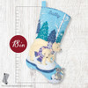 Bucilla Polar Bear Pair Felt Applique Stocking Kit