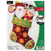 Bucilla Noel Nostalgia Felt Applique Stocking Kit