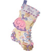 Bucilla Sugar Plum Dreams Felt Applique Stocking Kit