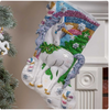 Bucilla Felt Applique Stocking Kit | Santa's Unicorn