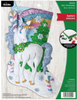 Bucilla Felt Applique Stocking Kit | Santa's Unicorn