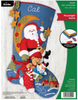 Bucilla Felt Applique Stocking Kit | Moonlight Santa