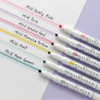 Zebra MILDLINER Dual-Tip Highlighter 6/Pkg | Mild Colors
