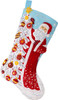 Bucilla Snowy St. Nick Felt Applique Stocking Kit