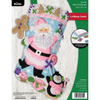 Bucilla Felt Applique Stocking Kit |  Lollipop Santa