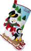 Bucilla Arctic Joyride Felt Applique Stocking Kit