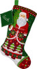 Bucilla Santa's Quilted Delight Felt Applique Stocking Kit
