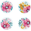 Diamond Dotz Modern Florals Diamond Facet Coasters Art Kit