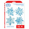 Diamond Dotz Snowflakes Diamond Facet Coasters Art Kit