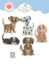 Elizabeth Craft Dogs Metal Die Set