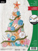 Bucilla Coastal Christmas Felt Applique Wall Hanging Kit