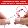 SINGER Large Eye Hand Needles 50/Pkg