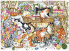 Design Works Sew Many Kittens Counted Cross Stitch Kit