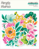 Simple Stories Color Me Happy Floral Bits Die Cuts