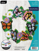 Bucilla Butterfly Bliss Felt Applique Wall Wreath Kit