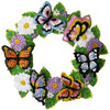 Bucilla Butterfly Bliss Felt Applique Wall Wreath Kit