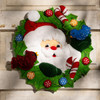 Bucilla Santa's Winter Birds Felt Applique Wreath Kit