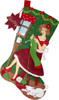 Bucilla Holiday Knitting Felt Applique Stocking Kit