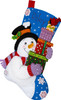 Bucilla Felt Applique Stocking Kit | Holiday Gift Tower