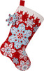 Bucilla Frosty Flurries Felt Applique Stocking Kit