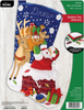 Bucilla Santa's Toy Delivery Felt Applique Stocking Kit