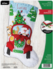 Bucilla Felt Applique Stocking Kit | Jolly Deliveries