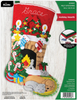 Bucilla Holiday Hearth Felt Applique Stocking Kit