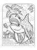 Dover Sharks 3D Coloring Book