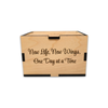 Personalized Floral Butterfly Small Prayer God Box
