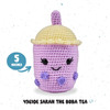 Bucilla Sarah the Boba Tea Amigurumi Crochet Kit