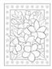 Dover Creative Haven Flowers of the World Coloring Book