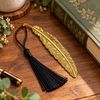 Metal Feather Bookmark with Tassel – Sobriety Gift for 12-Step Recovery
