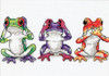 Dimensions Treefrog Trio Counted Cross Stitch Kit