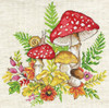 Design Works Mushrooms Counted Cross Stitch Kit