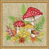 Design Works Mushrooms Counted Cross Stitch Kit